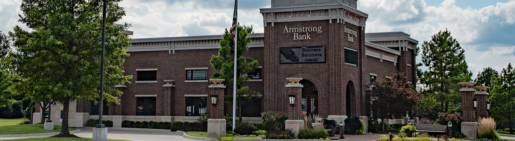 Armstrong Bank building in Bartlesville, Oklahoma.